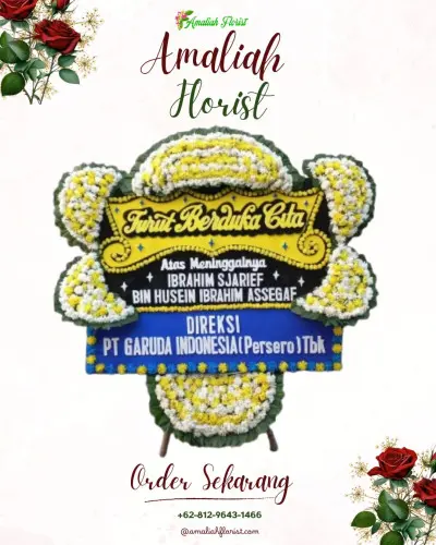 Papan Bunga Duka di Karangdowo